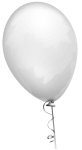 White balloon